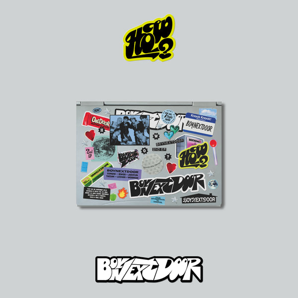 BOYNEXTDOOR | 보이넥스트도어 | 2nd EP [ HOW? ] Sticker Ver (Random)