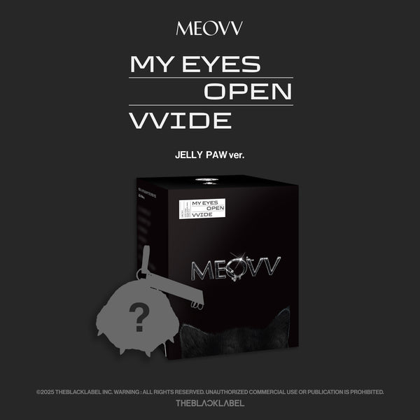 2個セットMEOVV JELLY PAW ガウォン 未開封QRコード未使用 MEOVV | 미야오 | 1st EP Album [ MY EYES OPEN VVIDE ] Jelly Paw Ver