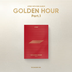 ATEEZ | 에이티즈 | 10th Mini Album [ GOLDEN HOUR: PART.1 ] Poca Album Ver