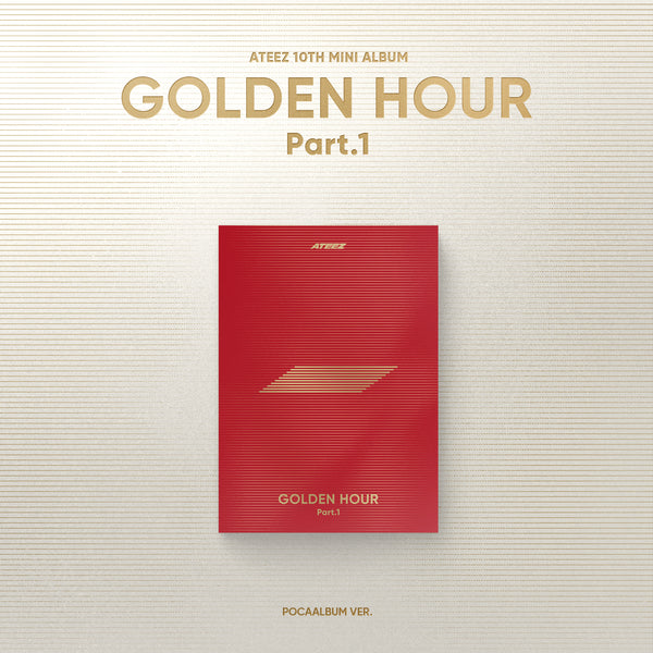 ATEEZ | 에이티즈 | 10th Mini Album [ GOLDEN HOUR: PART.1 ] Poca Album Ver