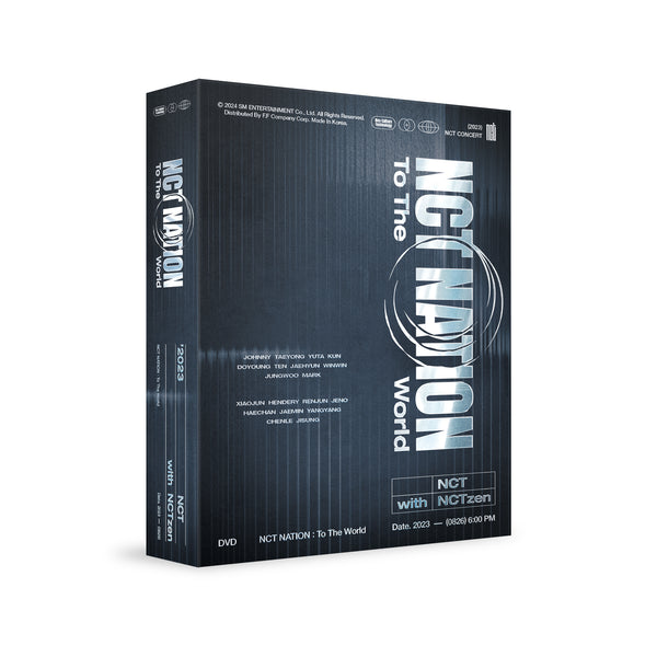 NCT | 엔시티 | 2023 NCT CONCERT  [ NCT NATION : To The World in INCHEON ] DVD