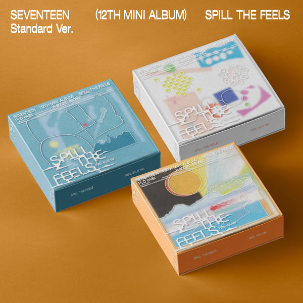 SEVENTEEN | 세븐틴 | 12th Mini Album [ SPILL THE FEELS ] Standard