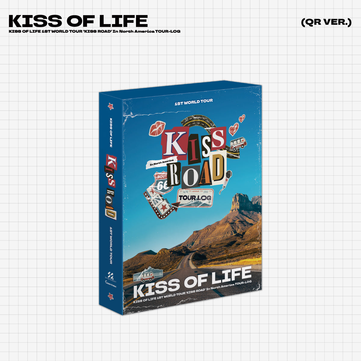 KISS OF LIFE | 키스오브라이프 | 1ST WORLD TOUR 'KISS ROAD' In North America TOUR-LOG