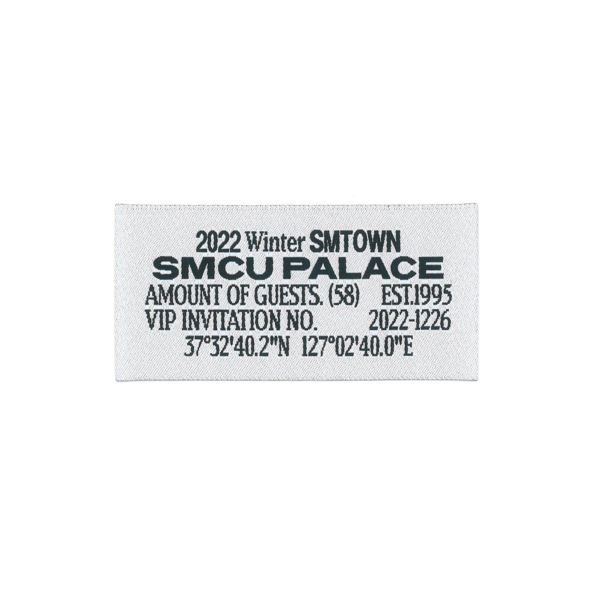 2022 WINTER SMTOWN : SMCU PALACE (Portrait Book Ver)