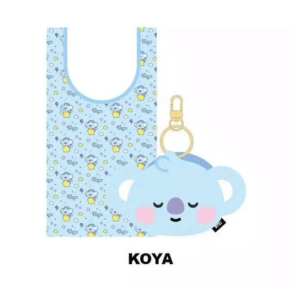 BT21 UNIVERSE Eco Bag (CHIMMY)Side Backpack BTS KOYA RJ SHOOKY Basses Kpop  Kstar