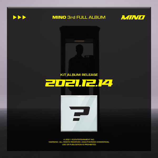 MINO | 송민호 | 3rd Full Album [ TO INFINITY ] Kihno Kit