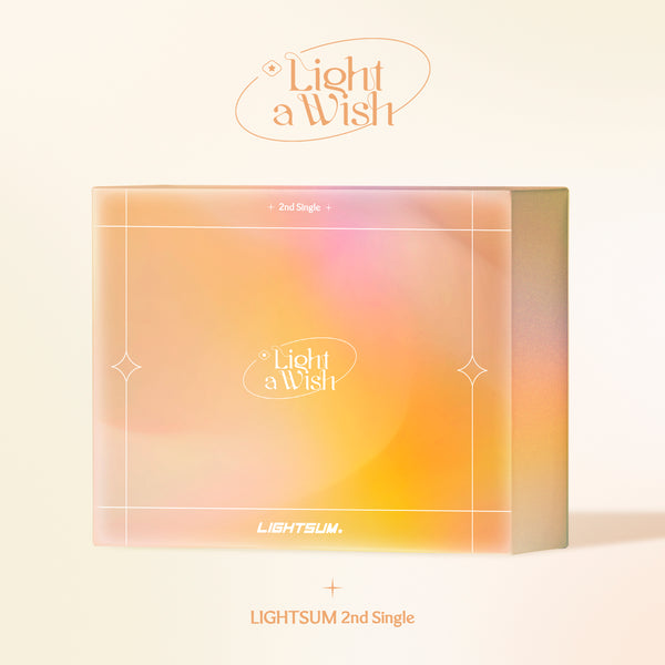【中古】［CD］Light a Wish(韓国盤) LIGHTSUM | 라잇썸 | 2nd Single Album [LIGHT A WISH] – KPOP MUSIC TOWN