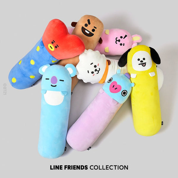 bt21 plush bt21 large pillow BT21 OFFICIAL BT21 LONG BODY PILLOW – KPOP MUSIC TOWN