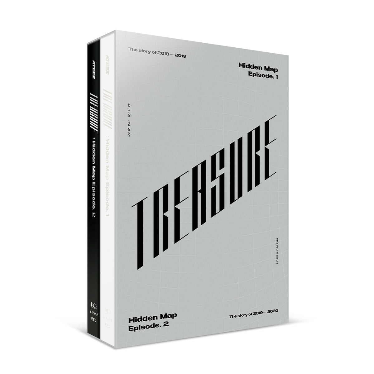 ATEEZ | 에이티즈 | ATEEZ TREASURE HIDDEN MAP PHOTOBOOK PACKAGE