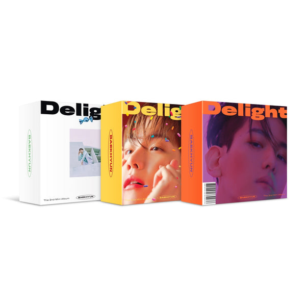 BAEKHYUN | 백현 | 2nd Mini Album : Delight [ Kihno Kit ver