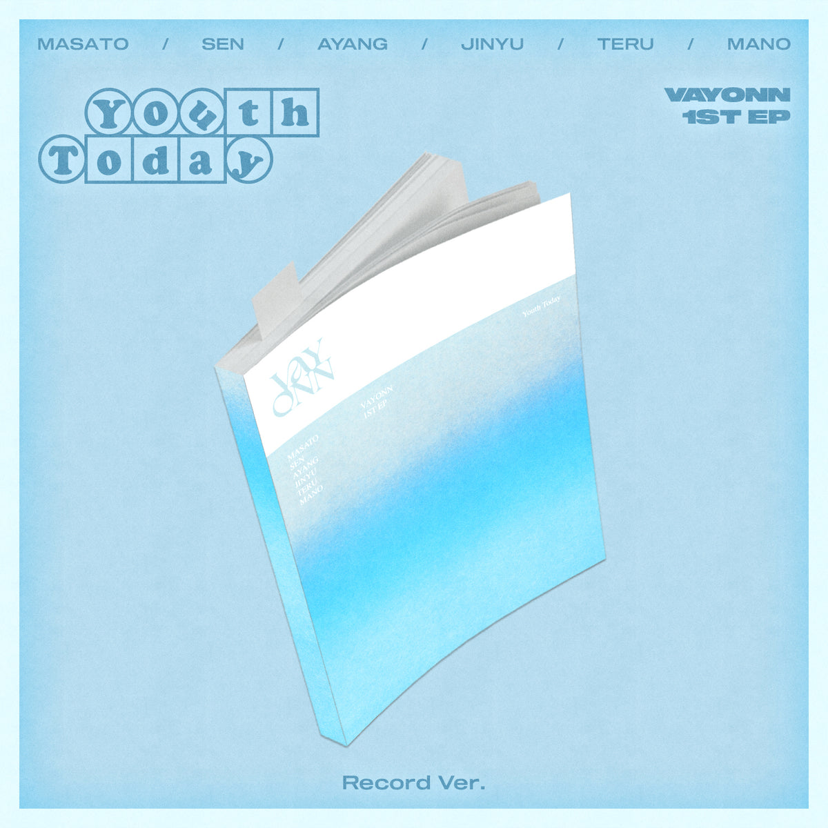 VAYONN | 베이온 | 1st EP [ YOUTH TODAY ] Record Ver