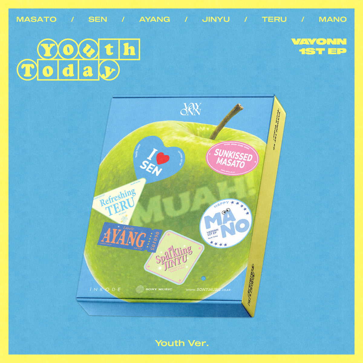 VAYONN | 베이온 | 1st EP [ YOUTH TODAY ] Youth Ver
