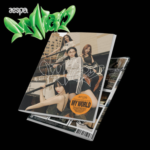 AESPA | 에스파 | 3rd Mini Album [MY WORLD] (Tabloid Ver.)