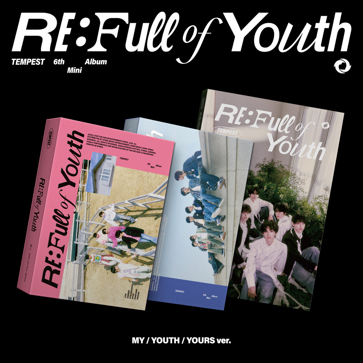 TEMPEST | 템페스트 | 6th Mini Album [ RE: FULL OF YOUTH ]