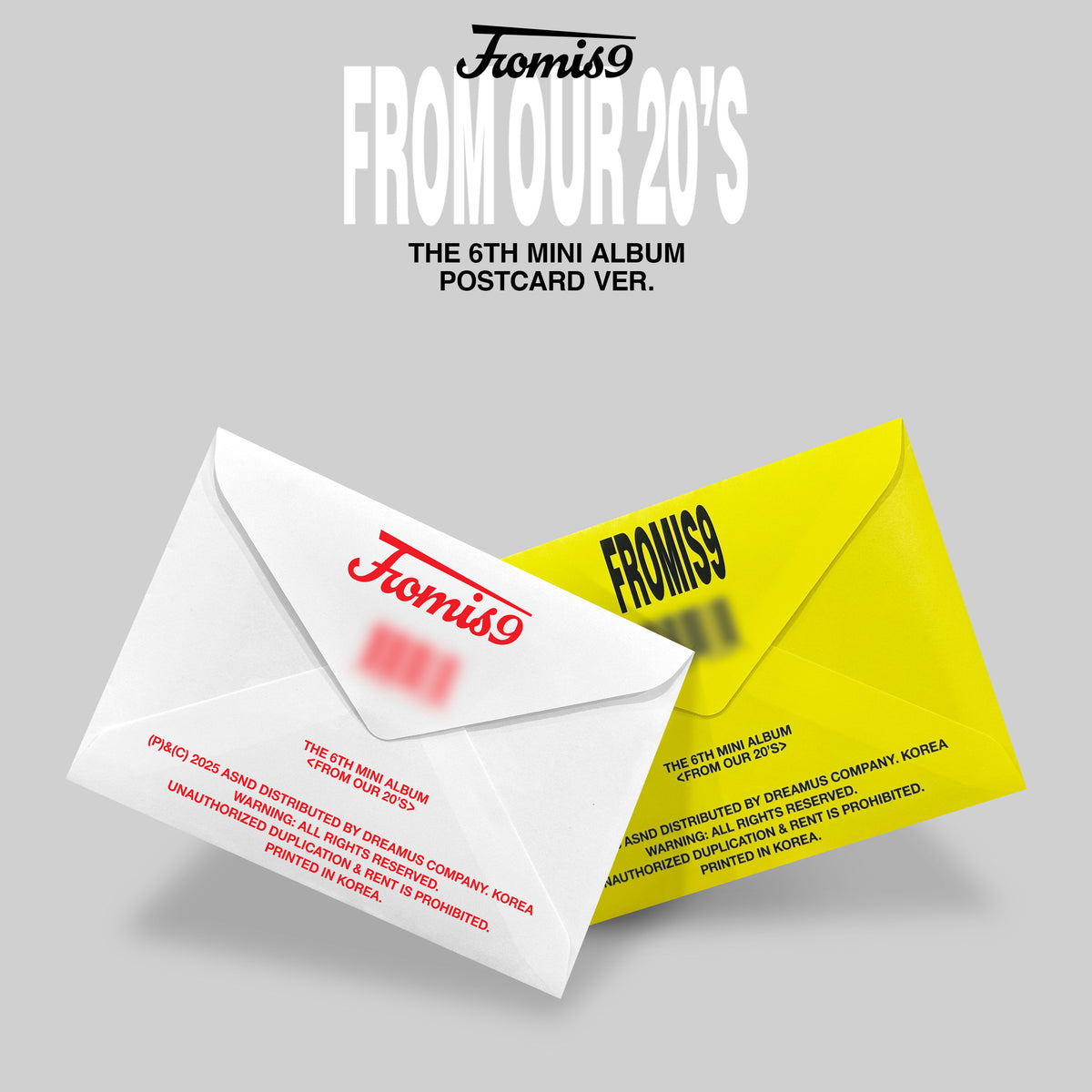 FROMIS_9 | 프로미스나인 | [ FROM OUR 20S ] Postcard Ver