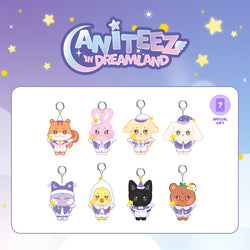 ATEEZ X ANITEEZ | 에이티즈 X 애니티즈 | ANITEEZ IN DREAMLAND MD [ PLUSH KEYRING (GUARDIAN ANGEL) ]