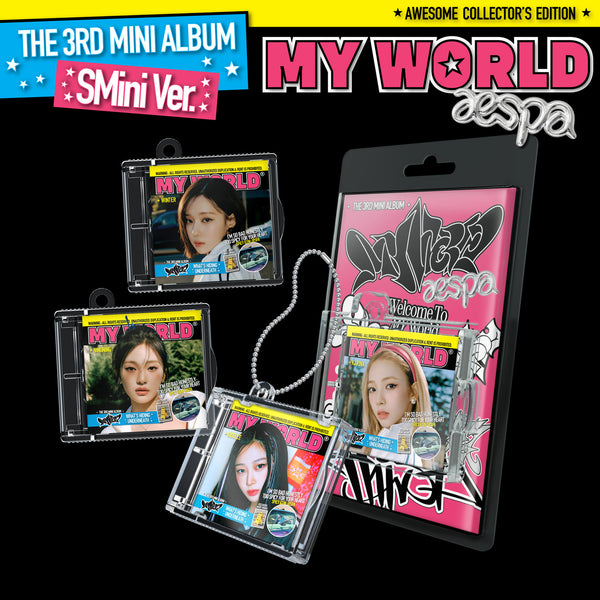 AESPA | 에스파 | 3rd Mini Album [MY WORLD] (SMini Ver.)