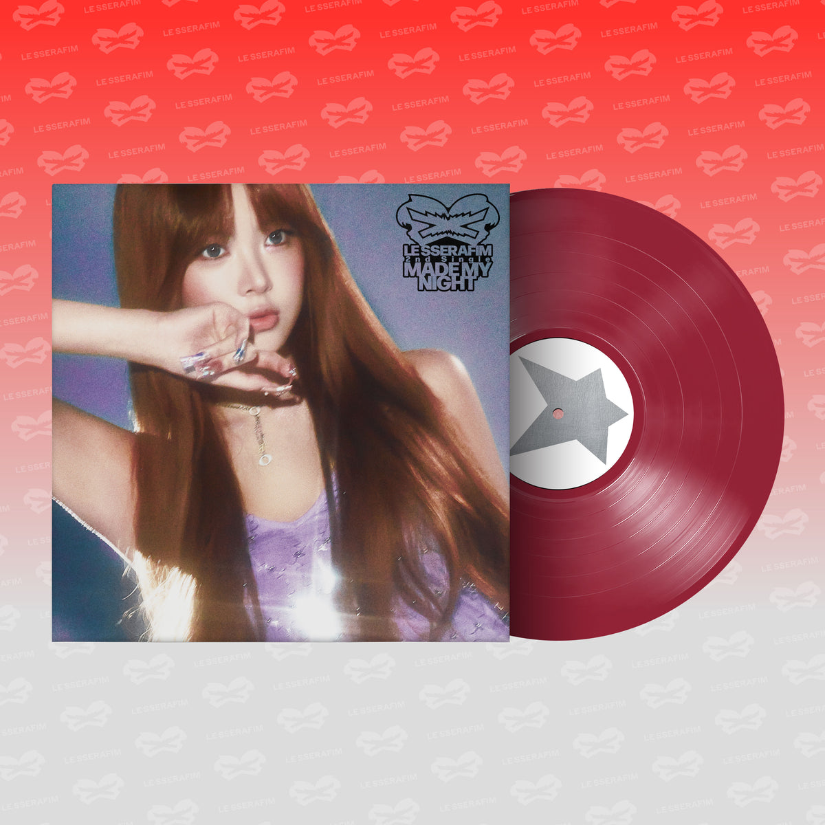 LE SSERAFIM | 르세라핌 | 2nd Single Album [ MADE MY NIGHT ] Vinyl Ver