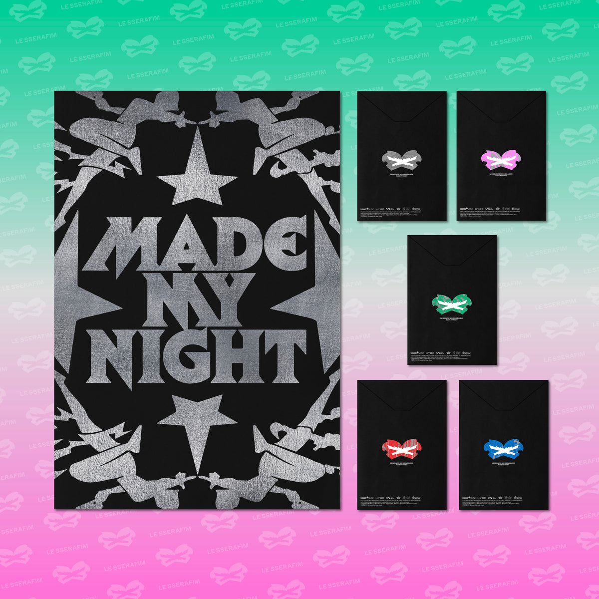 LE SSERAFIM | 르세라핌 | 2nd Single Album [ MADE MY NIGHT ] Compact Ver