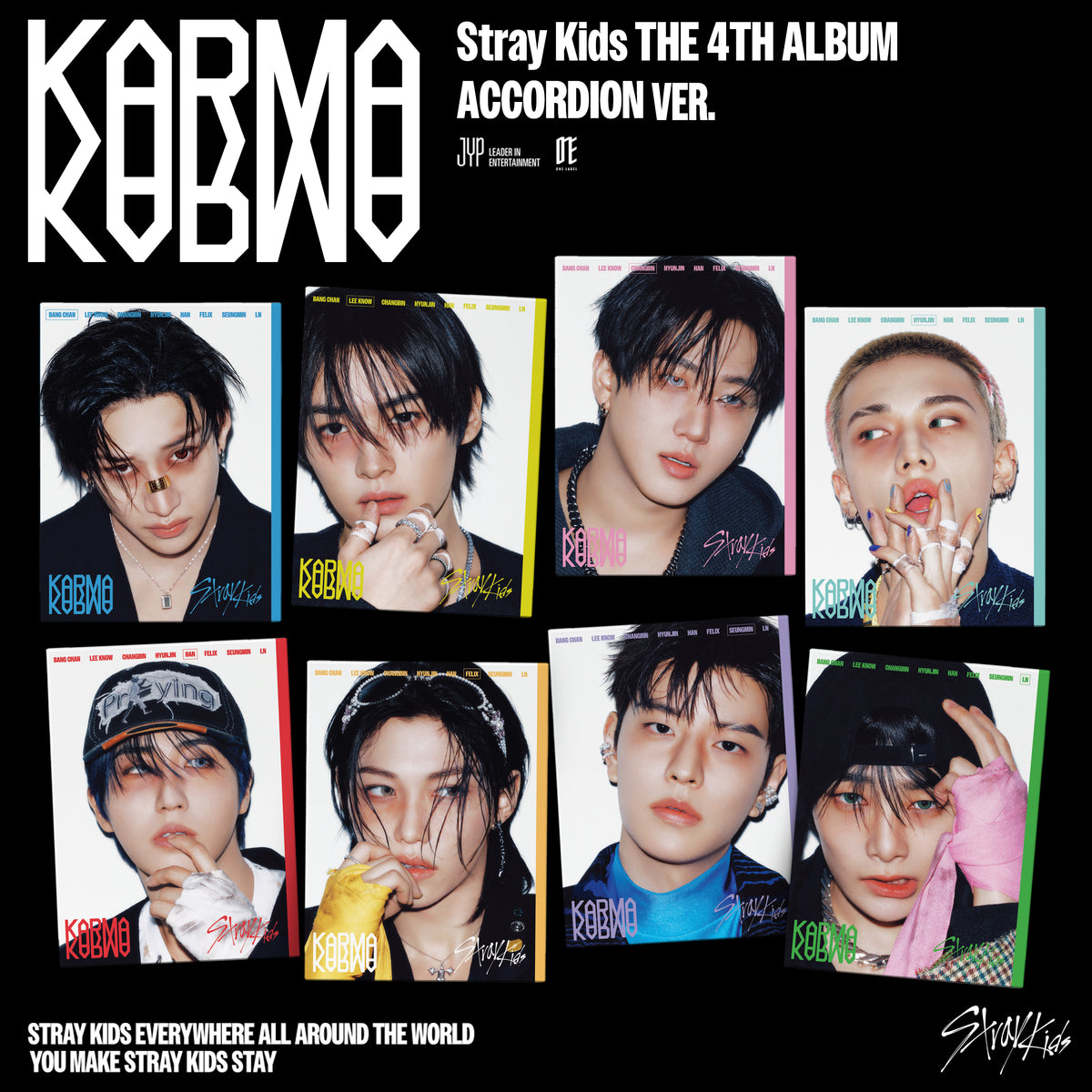 STRAY KIDS | 스트레이키즈 | 4th Full Album [ KARMA ] Accordion Ver