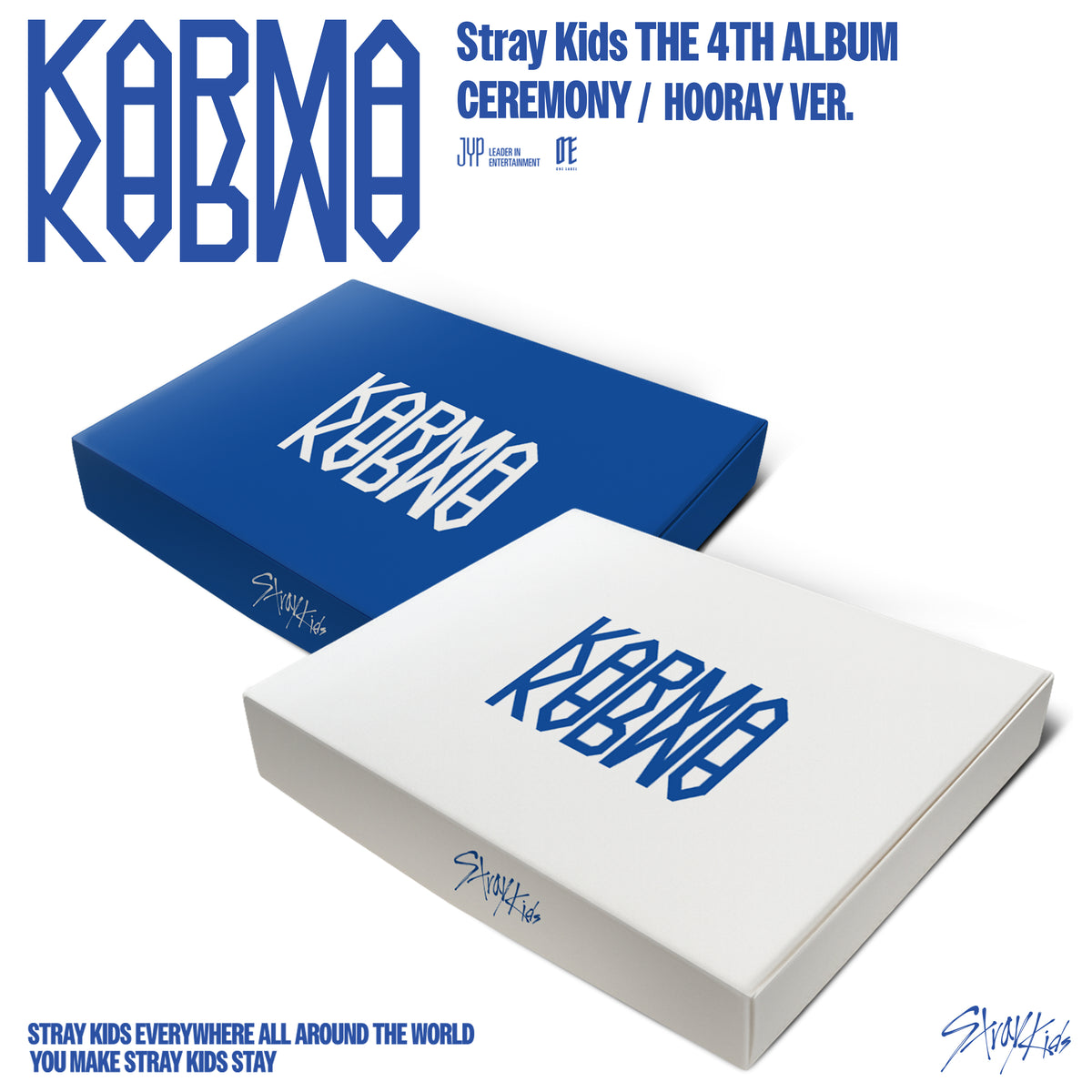 STRAY KIDS | 스트레이키즈 | 4th Full Album [ KARMA ] + APPLEMUSIC POB