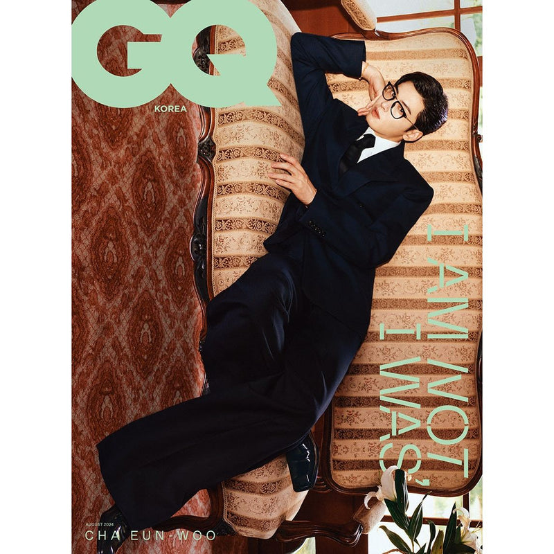 GQ | 지큐 | 2024.08 [ CHA EUNWOO ]