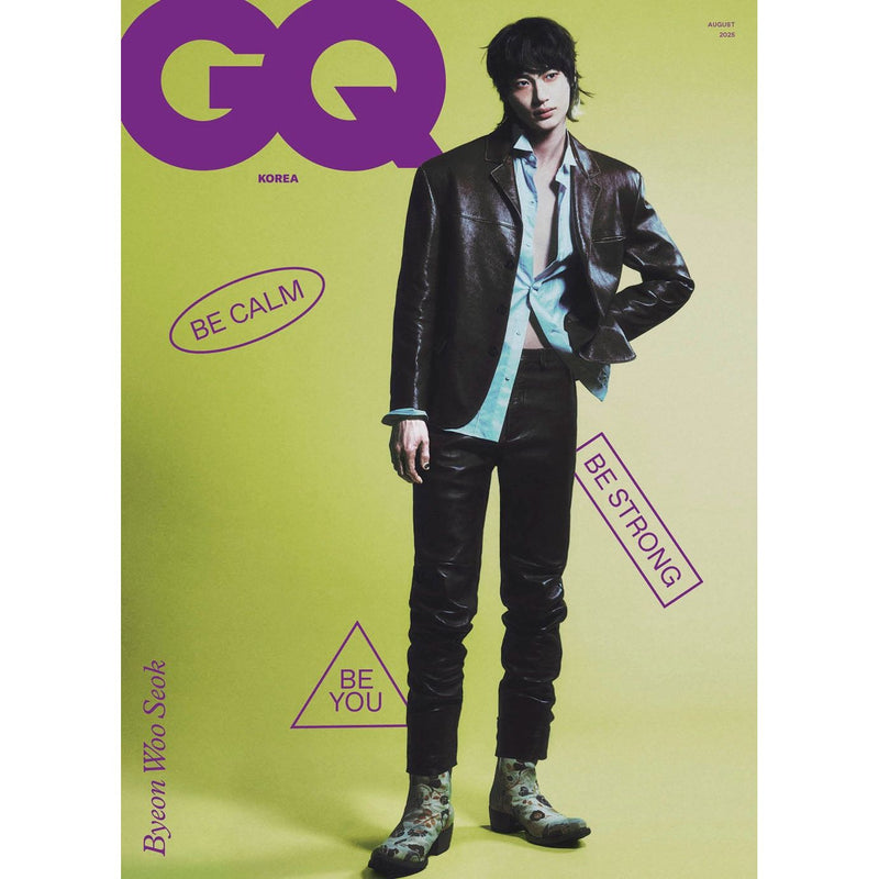 GQ | 지큐 | 2025.08 [ BYEON WOO SEOK ]