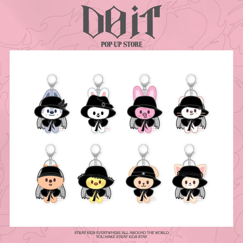 STRAY KIDS | 스트레이 키즈 | 'DO IT' POP-UP STORE MD [ SKZOO COSTUME MAGNET PLUSH KEYRING ]
