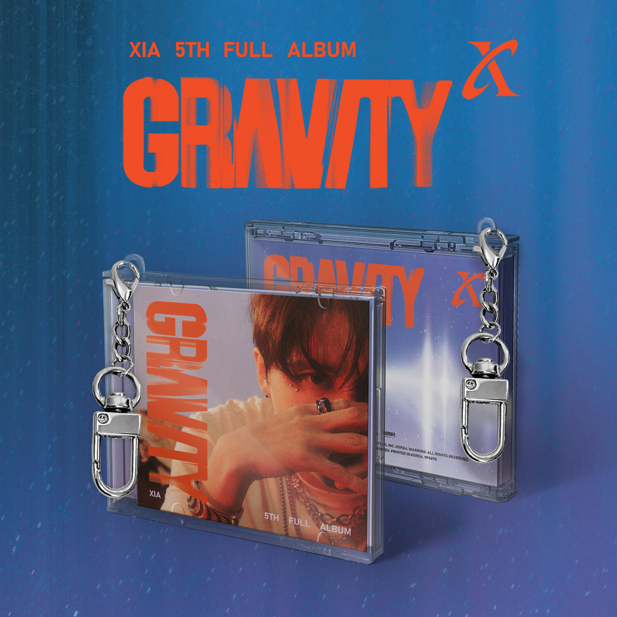 XIA | 김준수 | 5th Full Album [ GRAVITY ] Keyring Ver (Limited Edition)