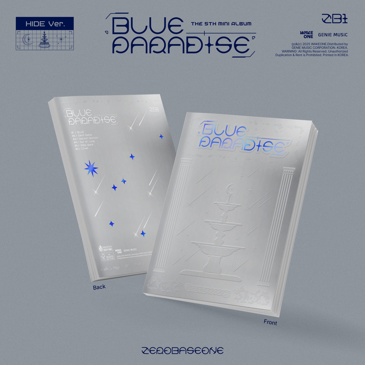 ZEROBASEONE | 제로베이스원 | 5th Mini Album [ BLUE PARADISE ]