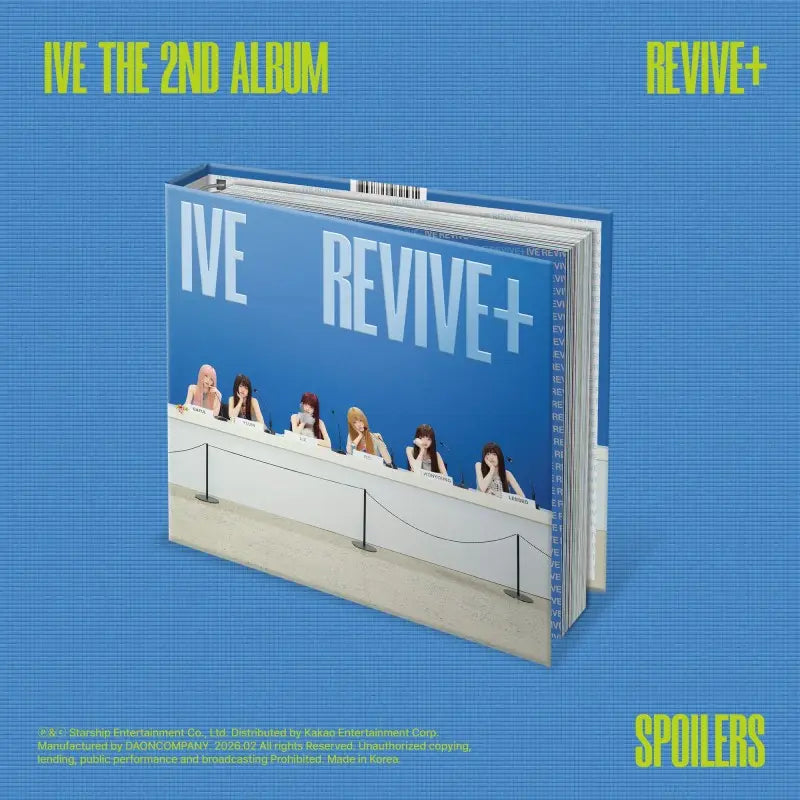IVE | 아이브 | 2nd Album [ REVIVE+ ] Spoilers Ver + APPLEMUSIC POBs