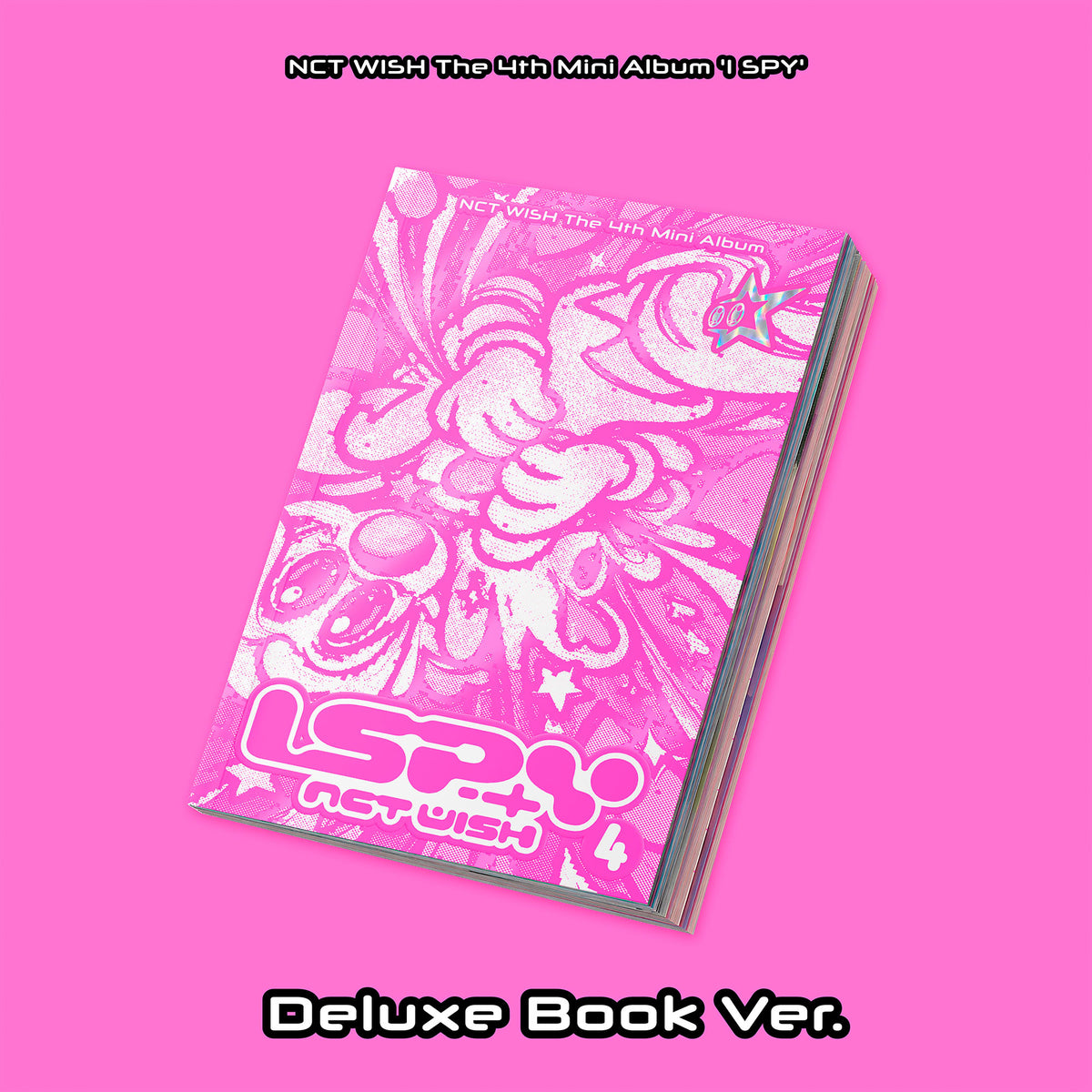 NCT WISH | 엔시티 위시 | 4th Mini Album [ I SPY ] Deluxe Book Ver