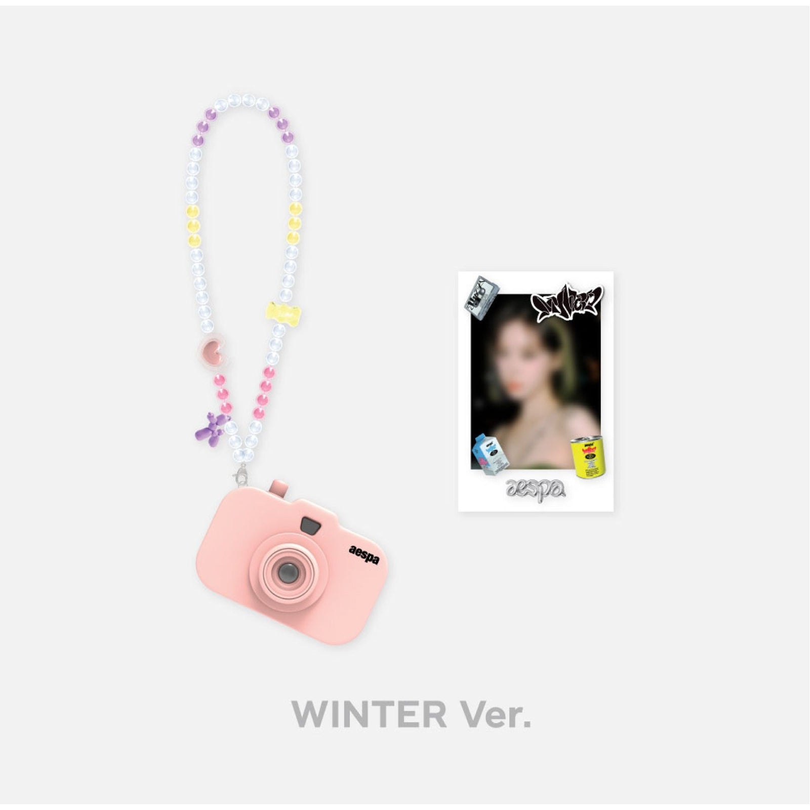 AESPA | 에스파 | OFFICIAL MD: TOY CAMERA + PHOTO CARD [MY WORLD