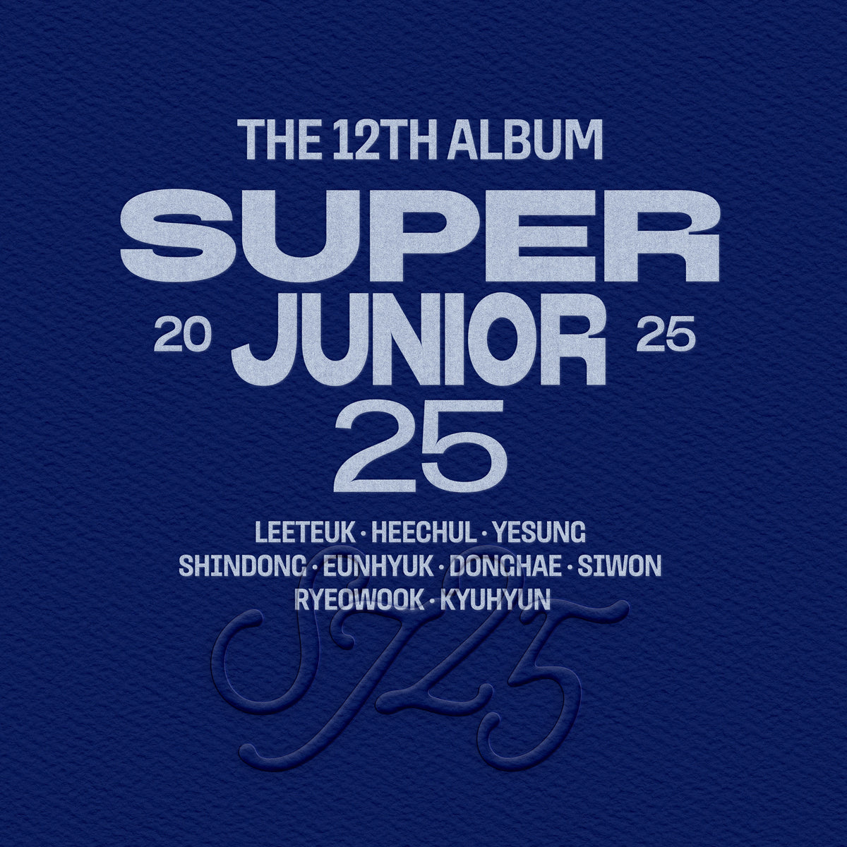 SUPER JUNIOR | 슈퍼주니어 | 12th Album [ SUPER JUNIOR25 ] 25 Ver