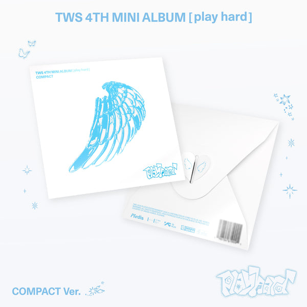 TWS | 투어스 | 4th Mini Album [ PLAY HARD ] Compact Ver + APPLEMUSIC POB