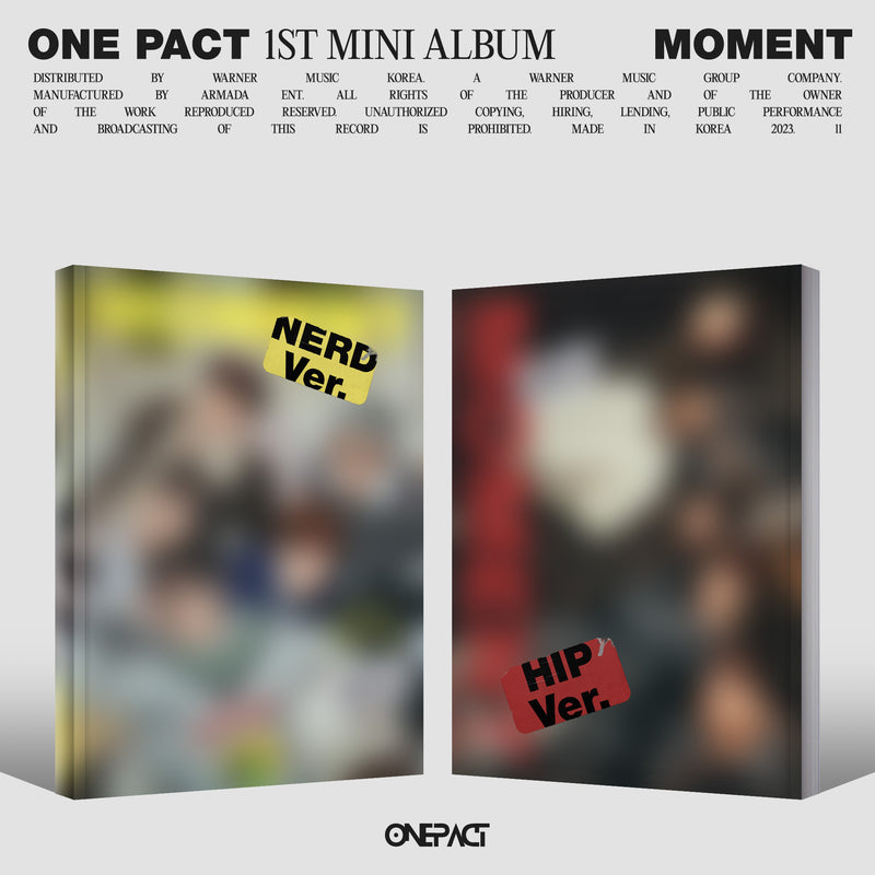 ONE PACT | 원팩트 | 1st Mini Album [ MOMENT ]