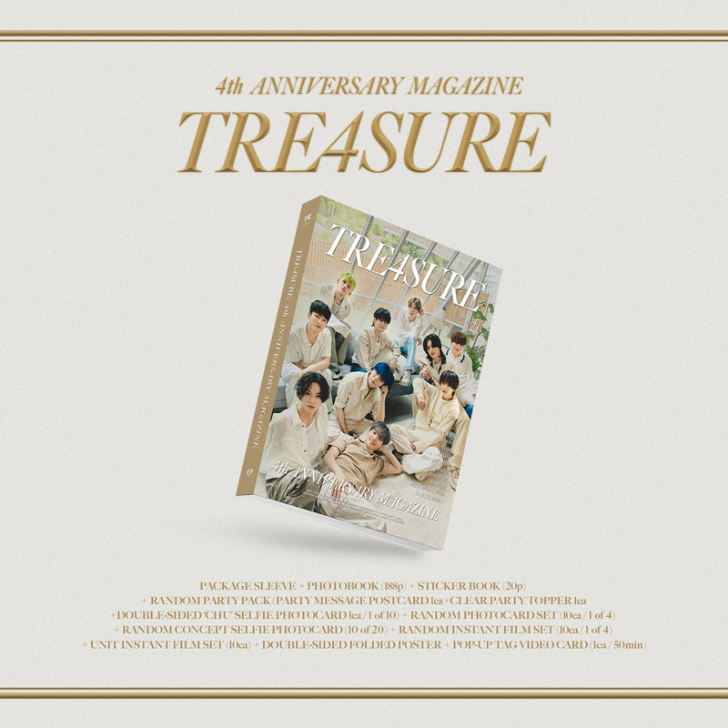 TREASURE | 트레져 | 4TH ANNIVERSARY MAGAZINE