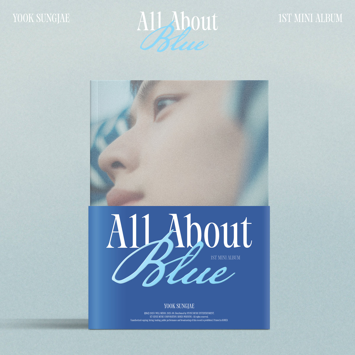 YOOK SUNGJAE | 육성재 | 1st Mini Album [ ALL ABOUT BLUE ]