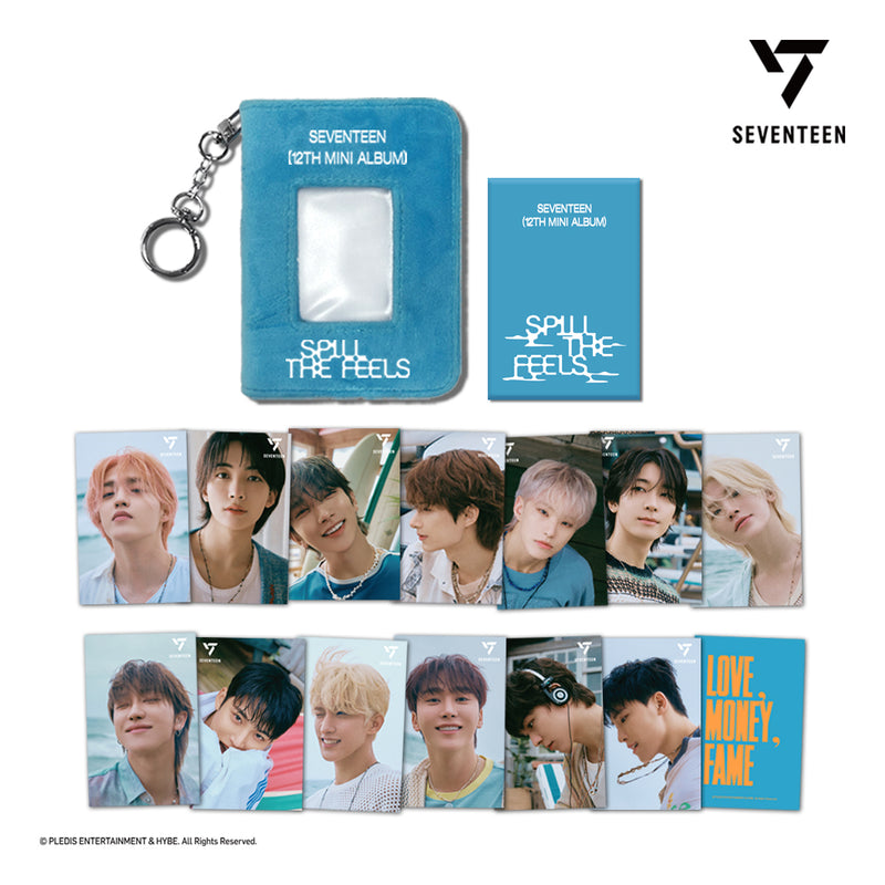 SEVENTEEN | 세븐틴 | SPILL THE FEELS MD [ 3D LENTICULAR MINI CARD & BINDER ]