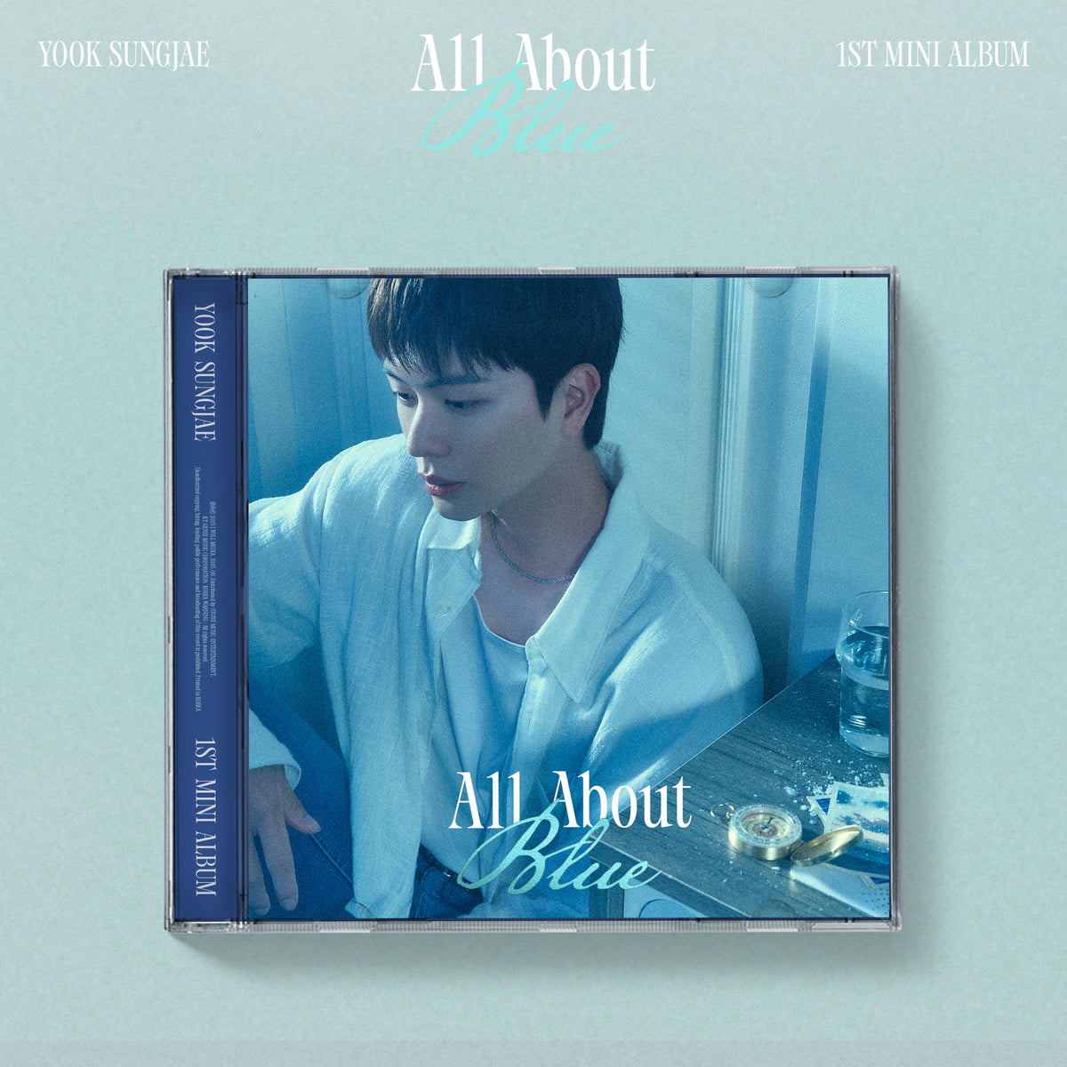 YOOK SUNGJAE | 육성재 | 1st Mini Album [ ALL ABOUT BLUE ] Jewel Ver