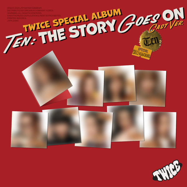 TWICE | 트와이스 | Special Album [ TEN: THE STORY GOES ON ] Cast Ver