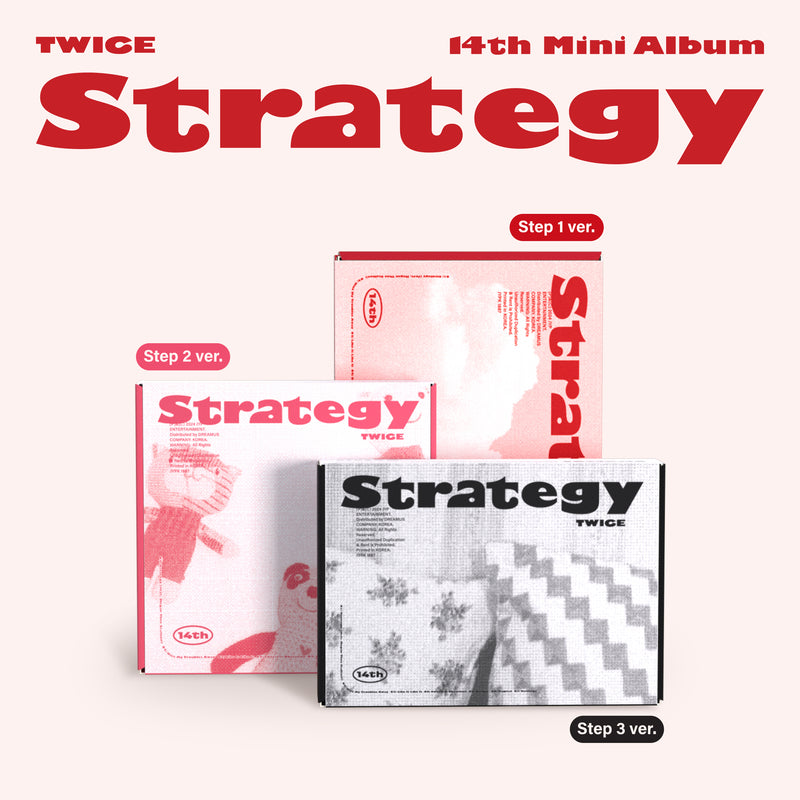 TWICE | 트와이스 | 14th Mini Album [ STRATEGY ] + POB