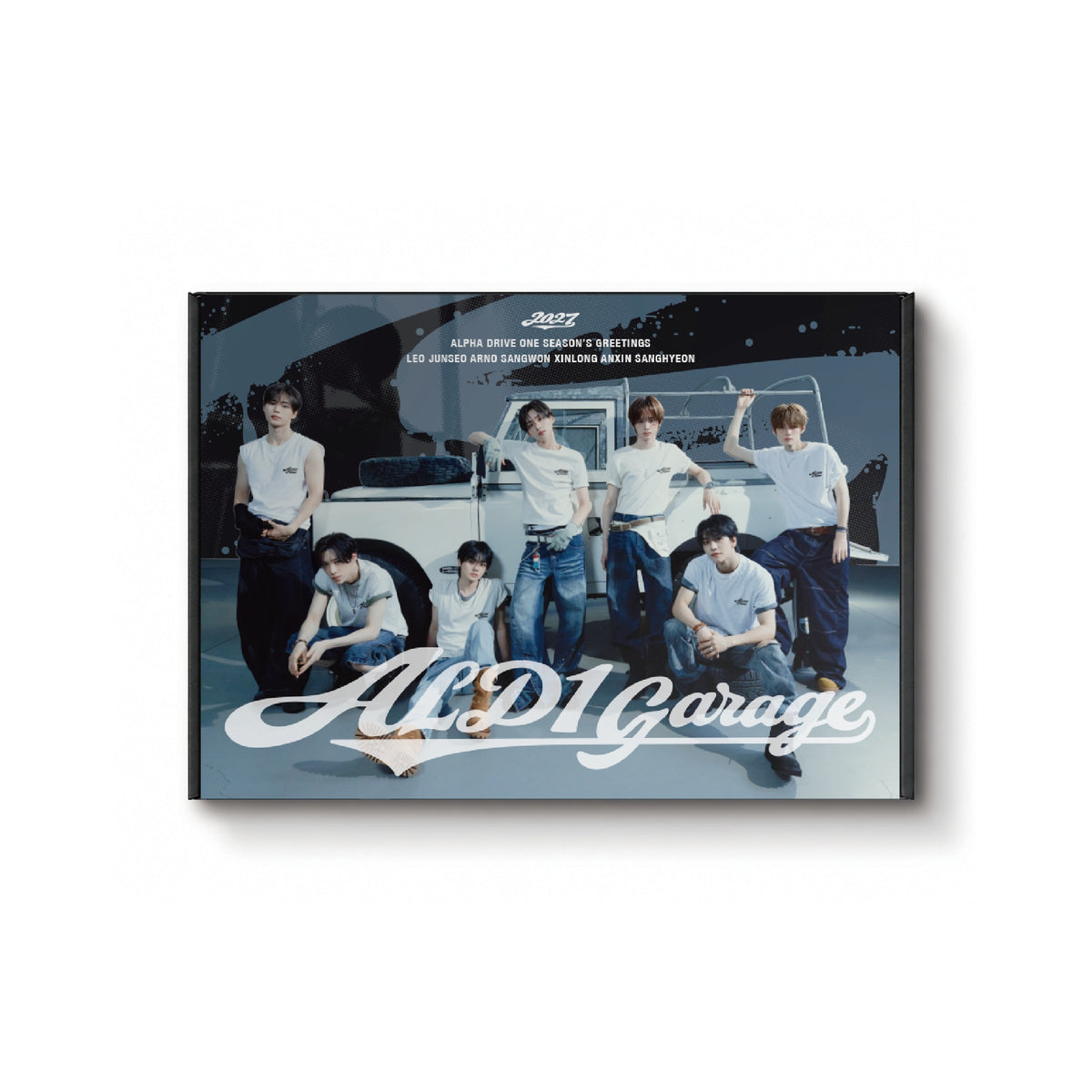 ALPHADRIVEONE | 알파드라이브원 | 2027 SEASON'S GREETINGS [ ALD1 GARAGE ] T-shirt Version thumbnail image