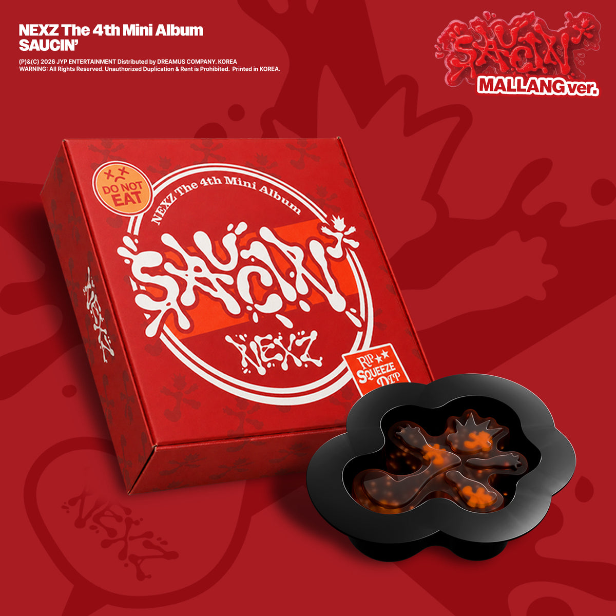 NEXZ | 넥스지 | 2nd Single Album [ SAUCIN' ] MALLANG Ver