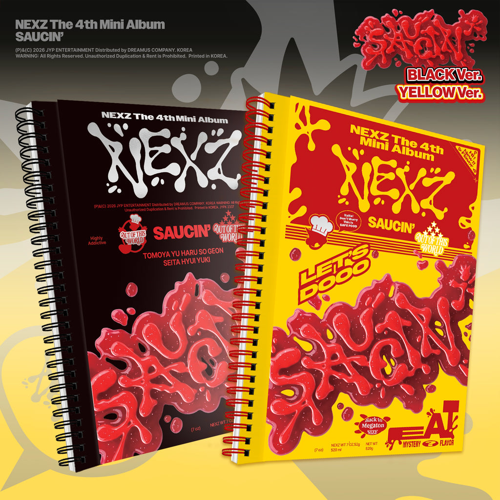 NEXZ | 넥스지 | 2nd Single Album [ SAUCIN' ] – KPOP MUSIC TOWN