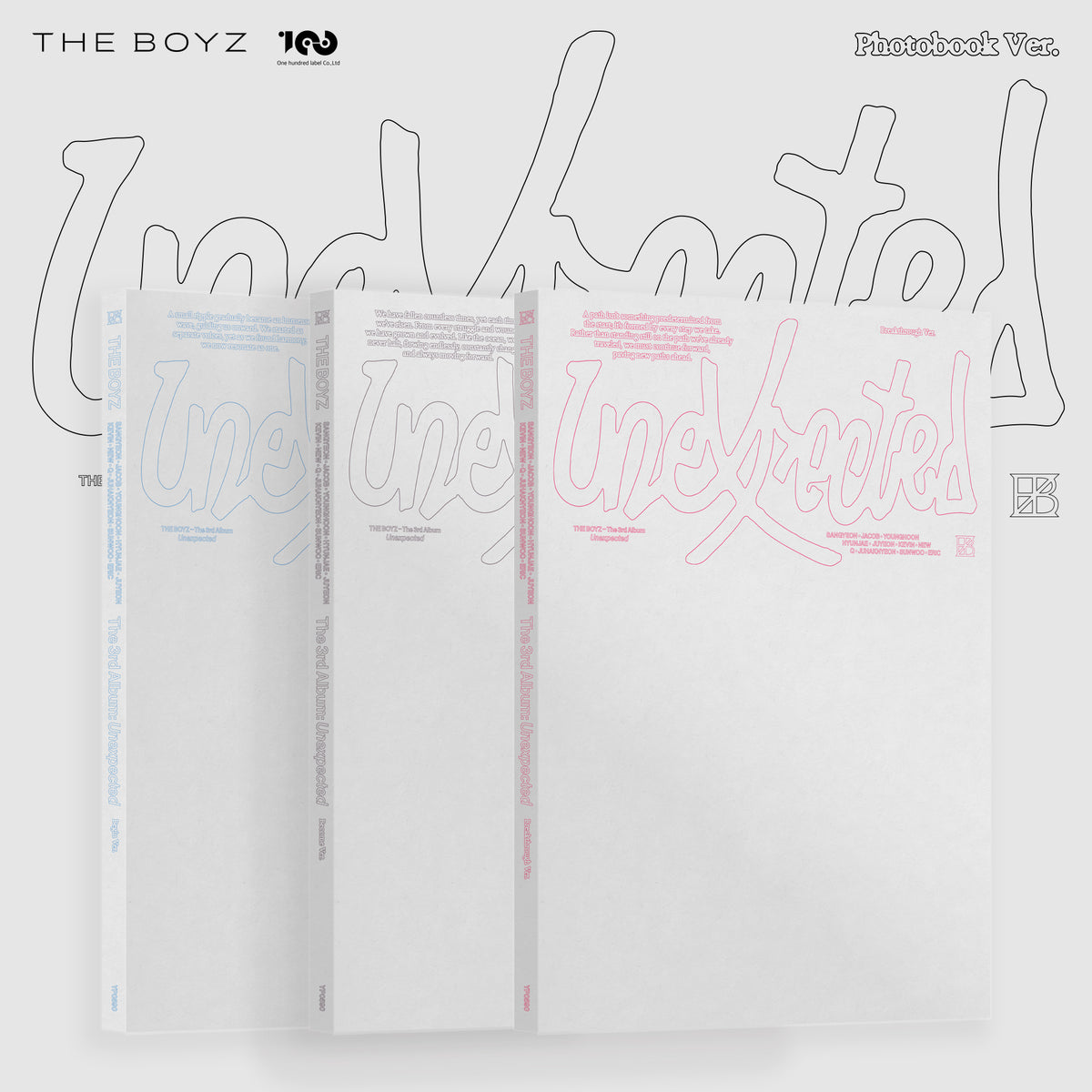 THE BOYZ | 더보이즈 | 3rd Album [ UNEXPECTED ] Photobook Ver + APPLE MUSIC POB