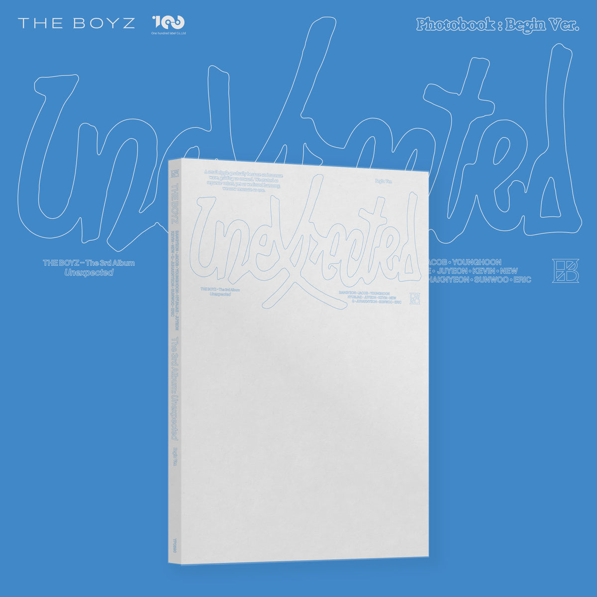THE BOYZ | 더보이즈 | 3rd Album [ UNEXPECTED ] Photobook Ver + APPLE MUSIC POB