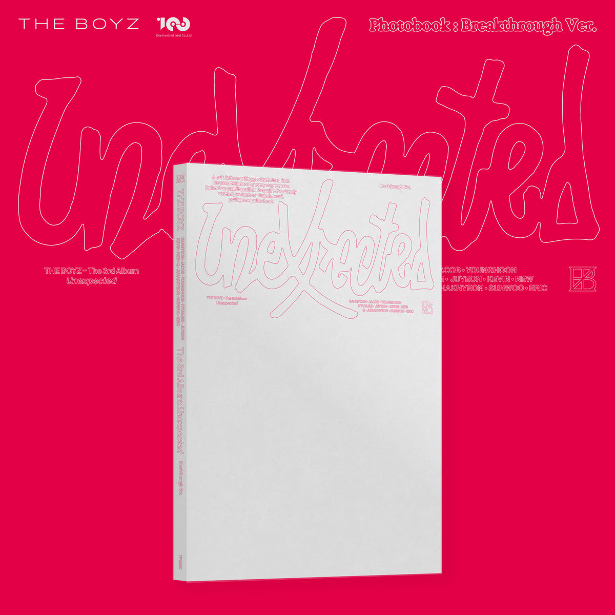THE BOYZ | 더보이즈 | 3rd Album [ UNEXPECTED ] Photobook Ver + APPLE MUSIC POB