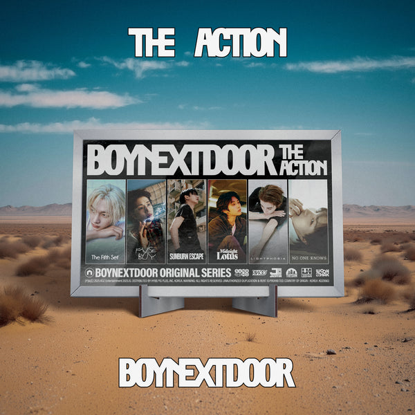 BOYNEXTDOOR | 보이넥스트도어 | 5th EP [ THE ACTION ] Frame Ver + APPLEMUSIC POBs