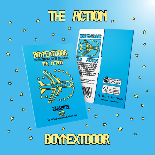 BOYNEXTDOOR | 보이넥스트도어 | 5th EP [ THE ACTION ] Weverse Album Ver